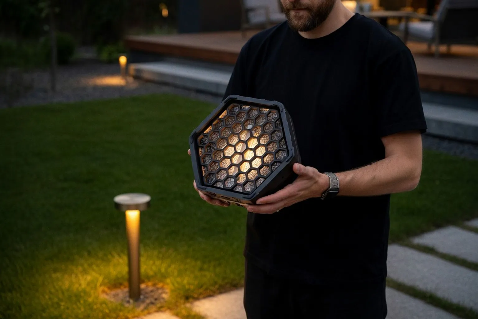 Inteligentne oświetlenie gruntowe RGBCW od AMP Lighting: nowa jakość w ogrodzie
