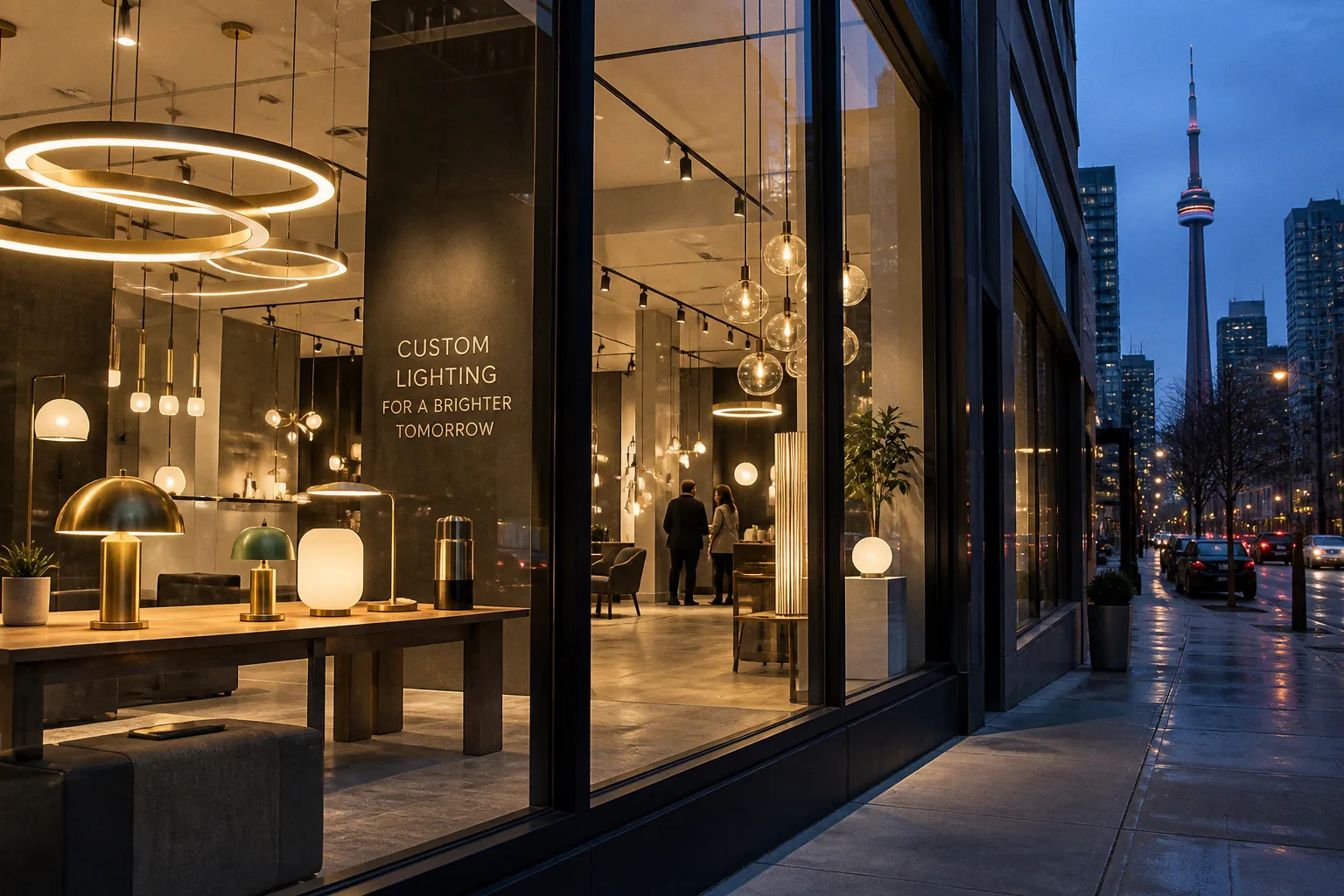 Jak oceniać oświetlenie na wymiar? Wnioski z nowego showroomu w Toronto