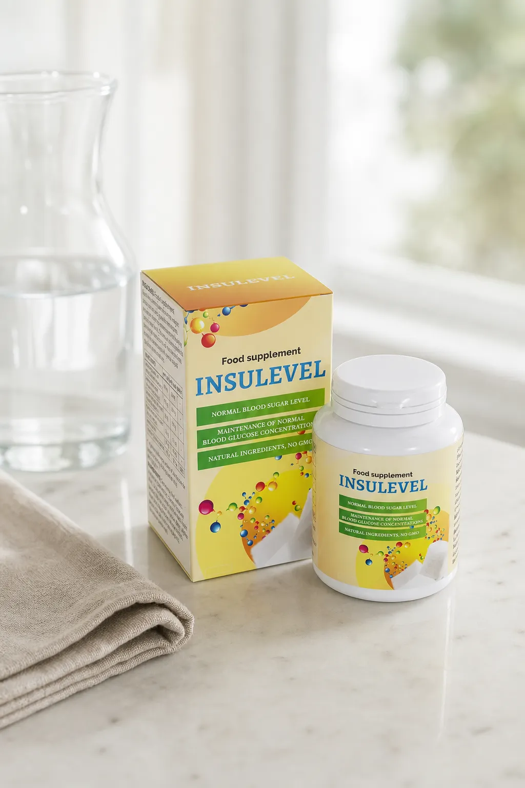 InsuLevel — opakowanie na co dzień