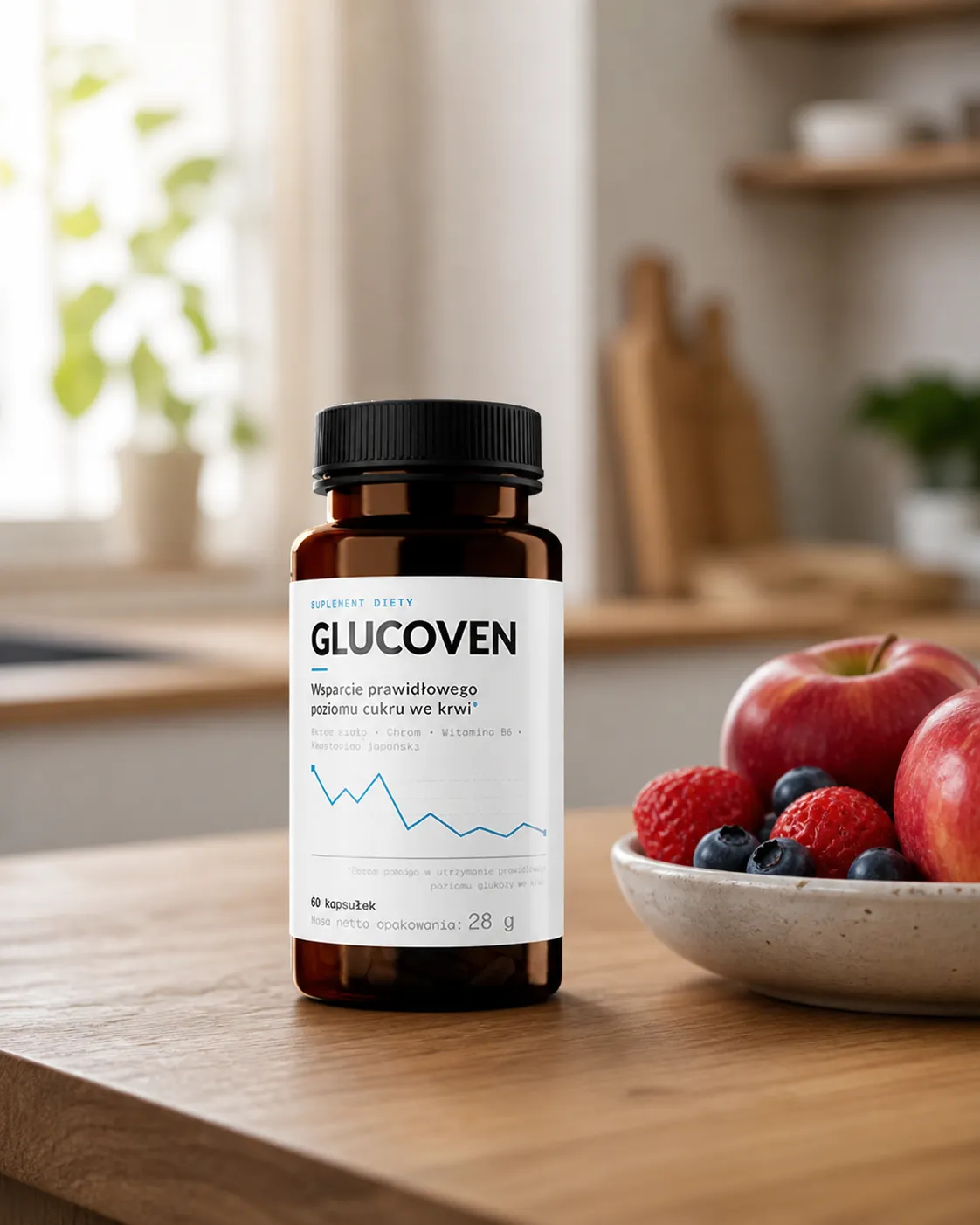 Glucoven — opakowanie na co dzień
