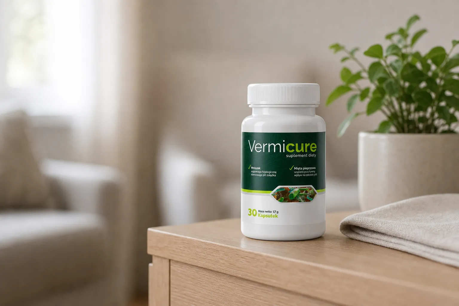 Vermicure — opakowanie na co dzień
