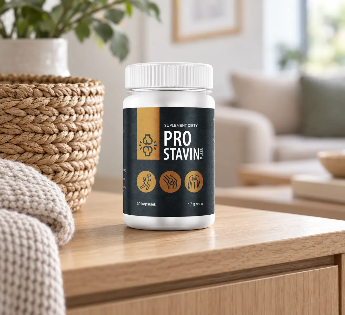Prostavin Plus — opakowanie na co dzień