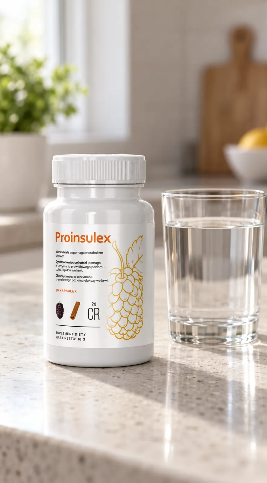 Proinsulex — opakowanie na co dzień