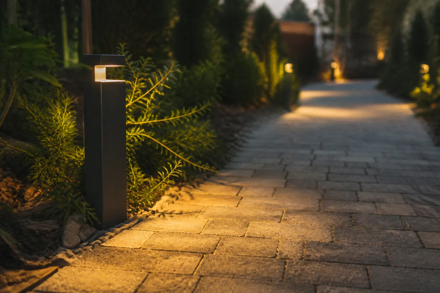 Rozmieszczenie lamp ogrodowych przy ścieżkach krok po kroku